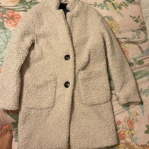 Banana Republic Sherpa cocoon coat